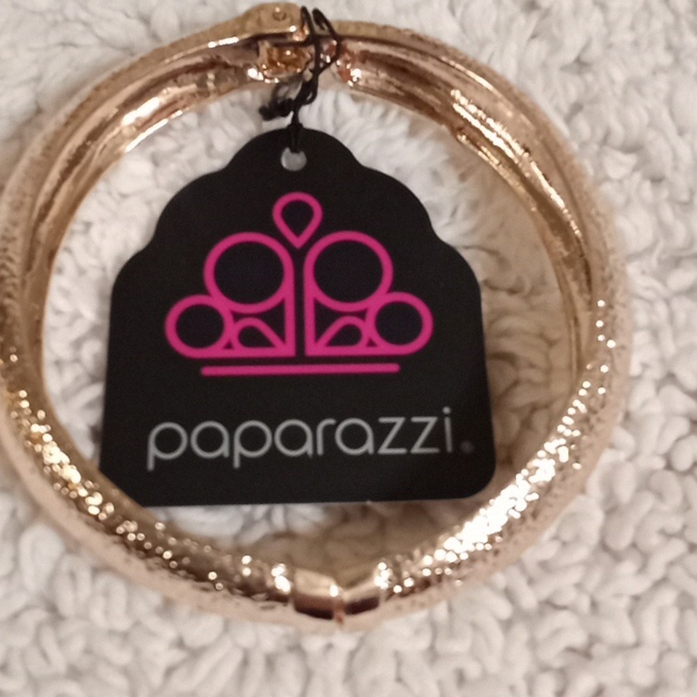 Rippling Réunion Rose Gold Bracelet